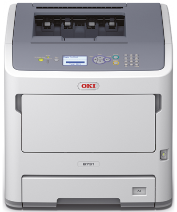 Imprimanta OKI LED B731dnw,mono, A4, 52ppm